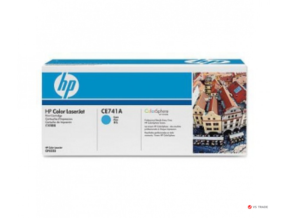 Картридж HP CE741A Cyan CP5225