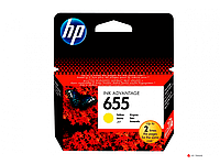 Картридж HP CZ112AE №655 Yellow Ink Cartridge для HP DJ 3525, 4615, 4625, 5525, 6525 e-All-in-One