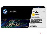 HP 651A сары тонер картриджі, Color LaserJet, CE342A үшін 16 000 бет