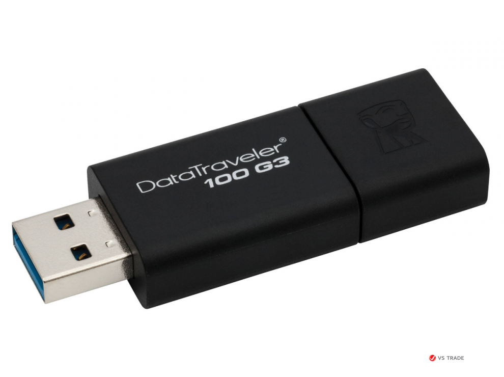 USB Flash Kingston 64Gb DT100G3 Black