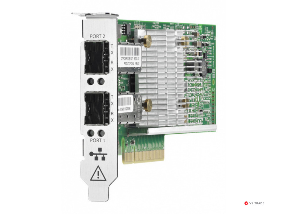 Адаптер сетевой 652503-B21 HPE Ethernet 10Gb 2-port SFP+ 57810S Adapter (PCIe 2.0 x8 / 2xSFP+ / Marvell