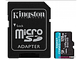 Карта памяти Kingston 128GB microSDXC Canvas Go Plus 170R/90W A2 U3 V30 Card + Adapter, SDCG3/128GB, фото 2