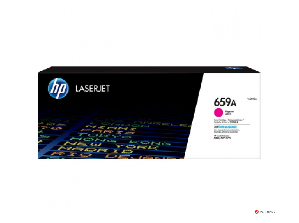 Картридж  HP 659A (W2013A) для принтеров и МФУ HP Color LaserJet Enterprise M776, M856, пурпурный