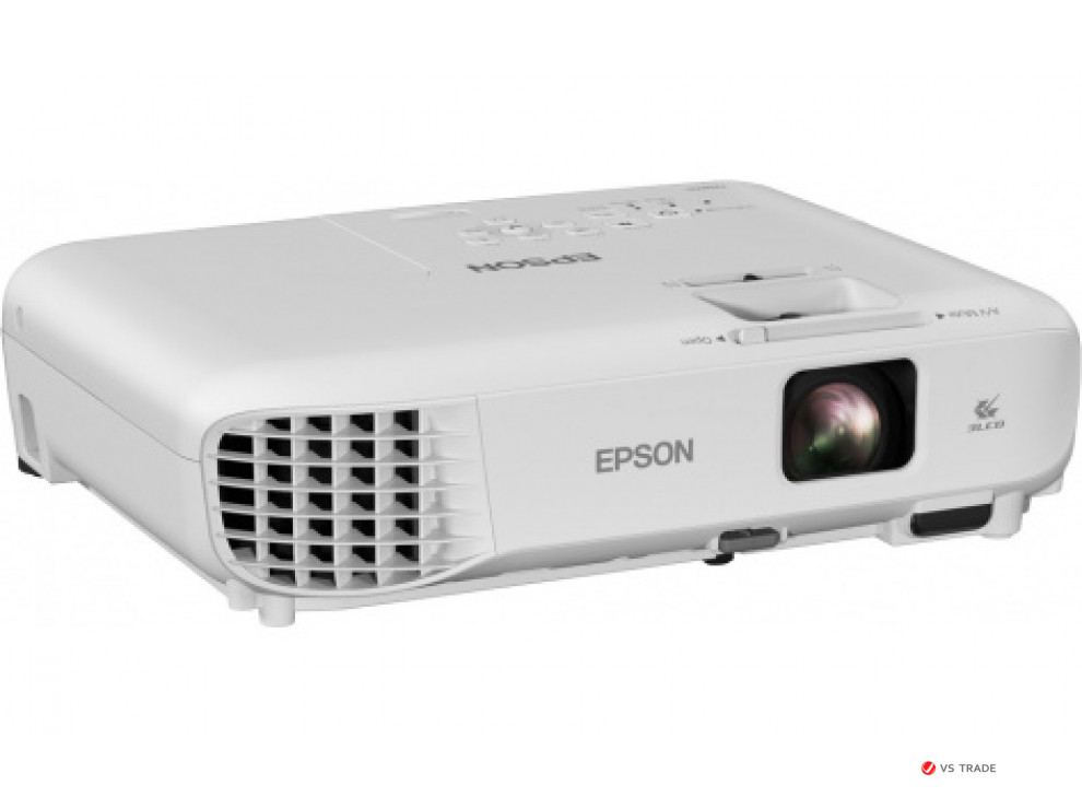 Проектор Epson EB-X500 V11H972140 3LCD,0.55" LCD, XGA (1024x768),3600lm,4:3,1.2M:1,VGA,1xHDMI,USB A,USB B - фото 1 - id-p103676785