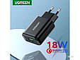 Зарядное устройство UGREEN CD122 QC3.0 USB Fast Charger EU (Black), 70273, фото 2