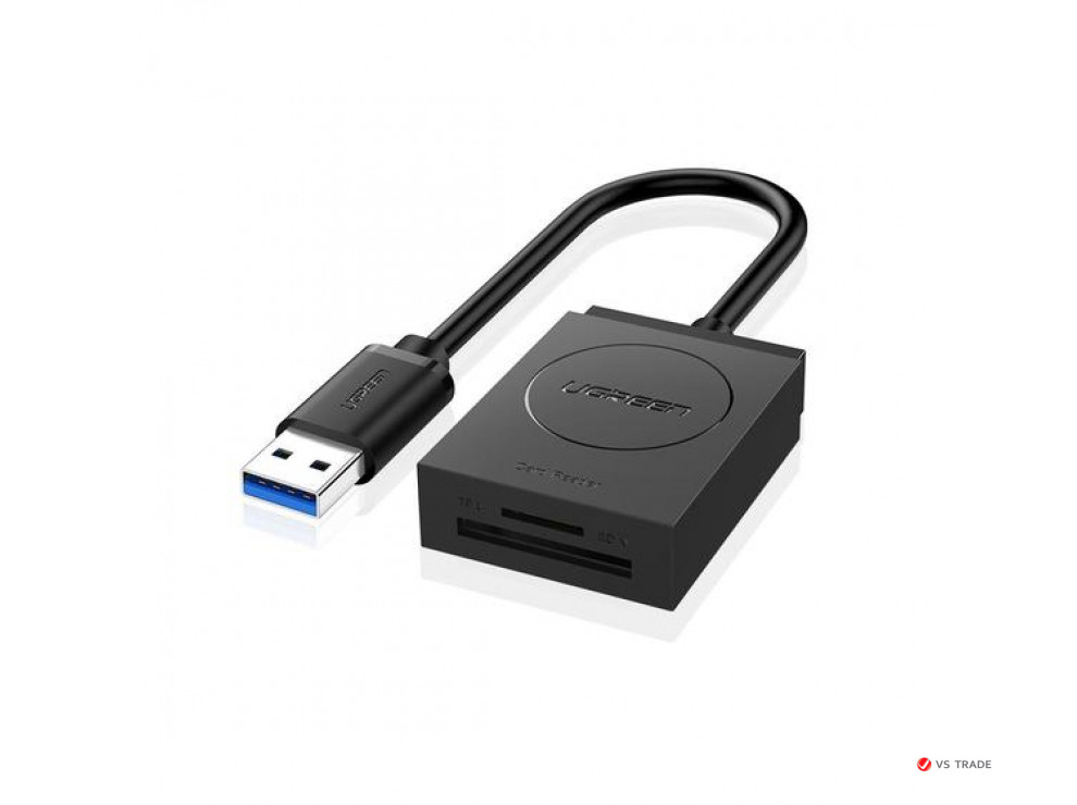Картридер UGREEN CR127 USB 3.0 Card Reader TF+SD - фото 1 - id-p103676883