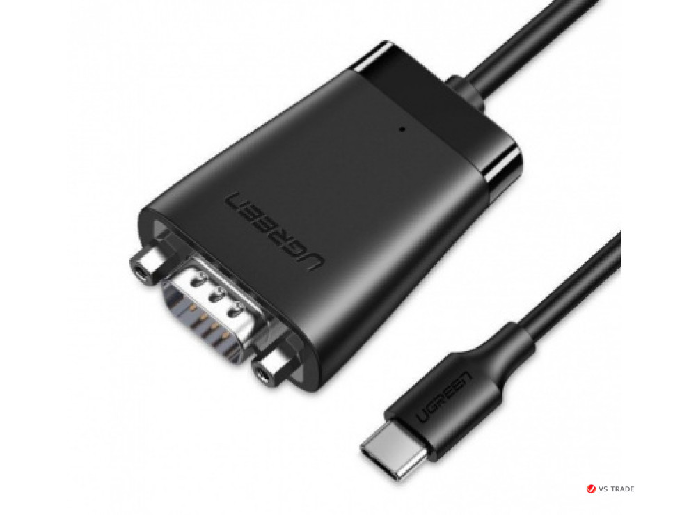 Кабель UGREEN CM253 USB-C to DB 9pin RS232 Cable 1.5m. 70612 - фото 1 - id-p103677049