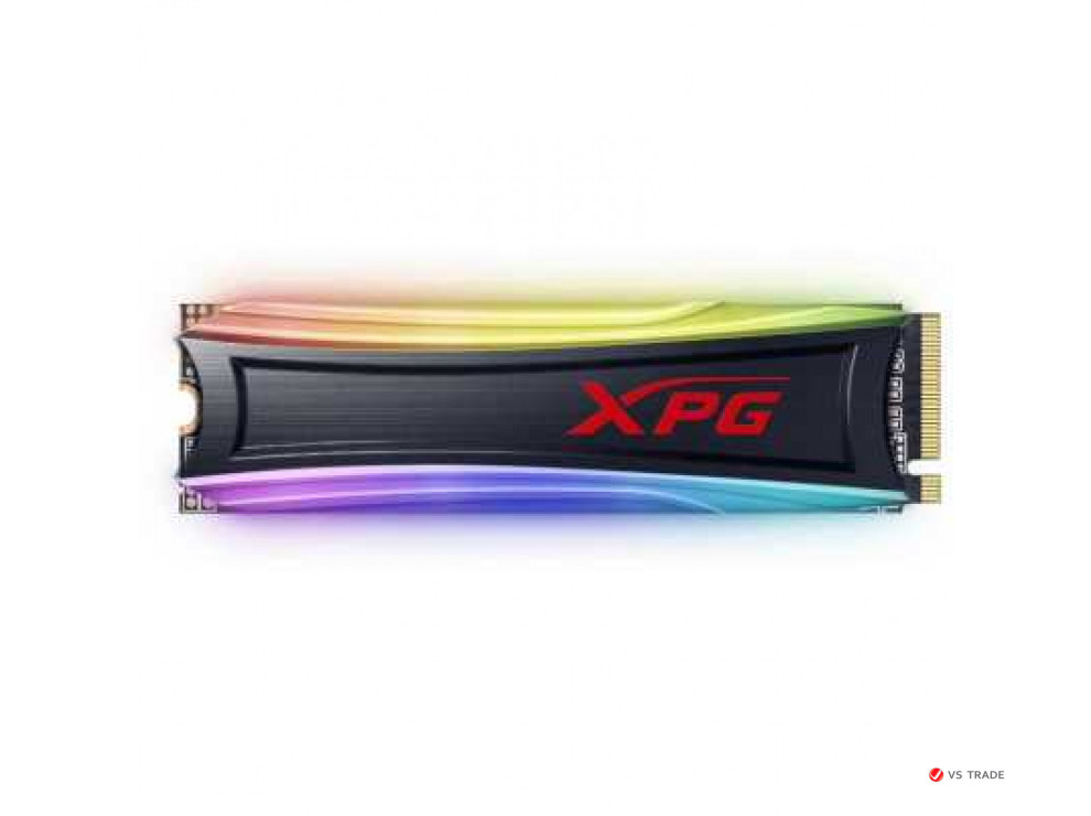 Твердотельный накопитель ADATA AS40G-2TT-C, XPG Spectrix S40G RGB, 2Tb, M2, 2280, Write 1900/Read3500,PCI-E - фото 1 - id-p103677128