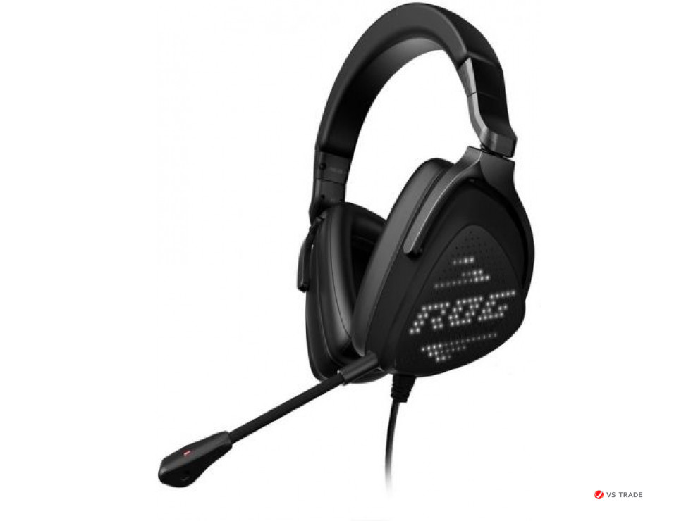 Игровая гарнитура ASUS ROG DELTA S ANIMATE/ESS 9281 Quad DAC/USB-C®//PS5/Noise-Canceling Microphone