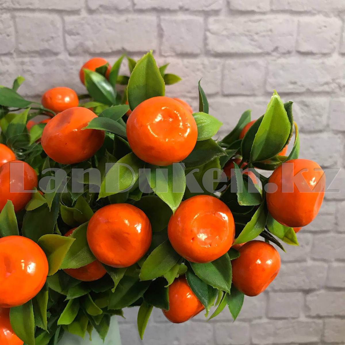 Ветка с фруктами мандарины (искусственная) 34 см - фото 4 - id-p103680785