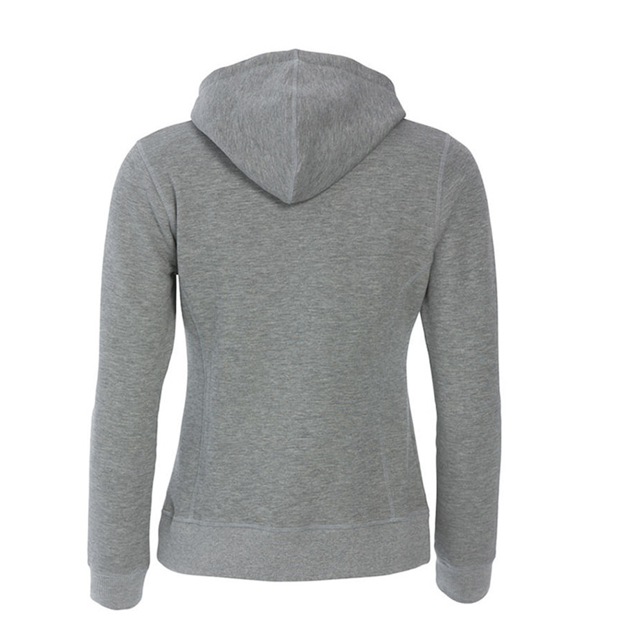 Толстовка женская CLASSIC HOODY FULL ZIP 300, Серый, XS, 8021045.95 XS - фото 4 - id-p65779774