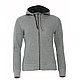 Толстовка женская CLASSIC HOODY FULL ZIP 300, Серый, L, 8021045.95 L - фото 1 - id-p65779777
