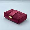 Ювелирная коробочка под кулон красный бархат 19375-145 ., фото 2