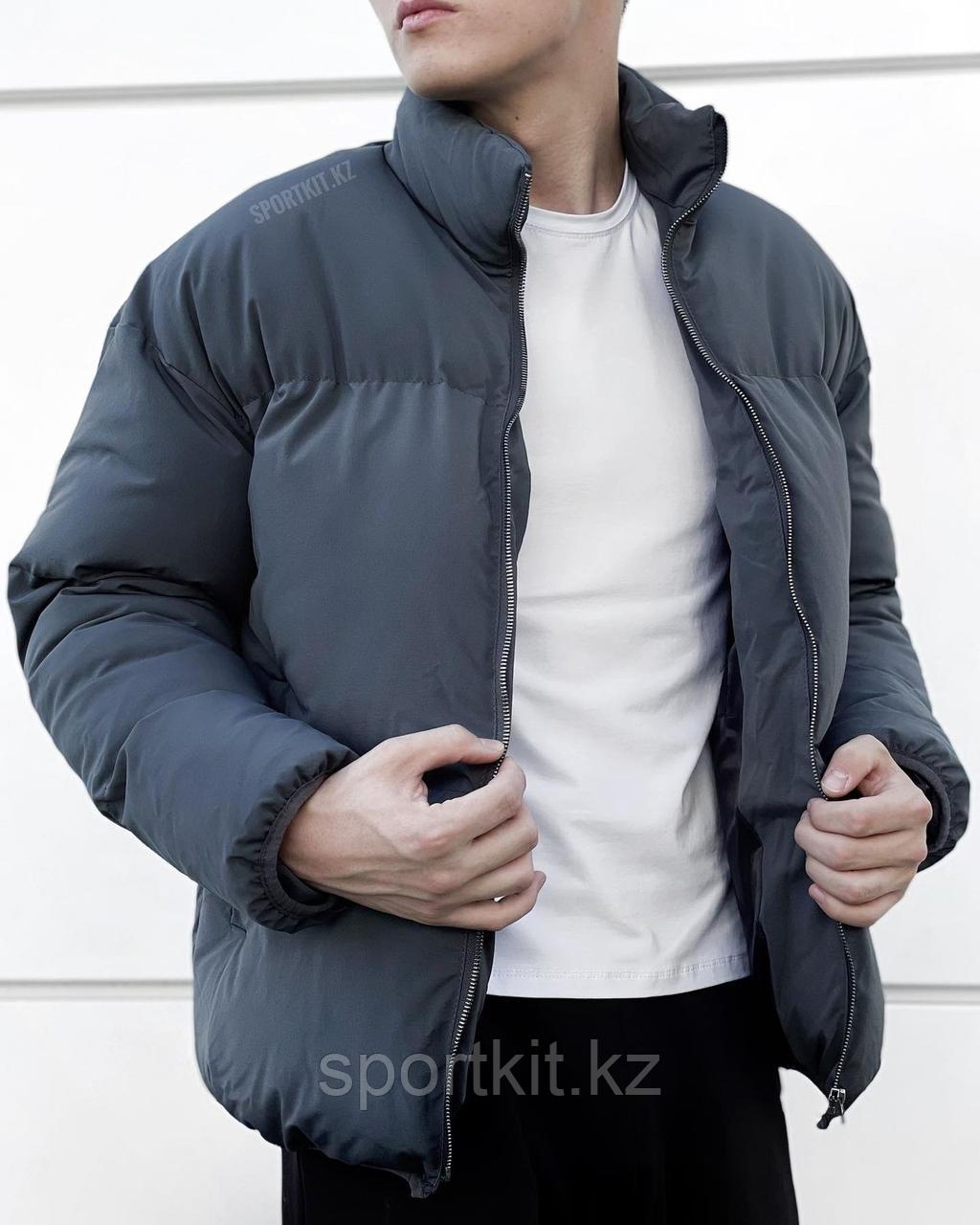 Мужская куртка Antioch 8132, темно-серая - фото 2 - id-p103681670