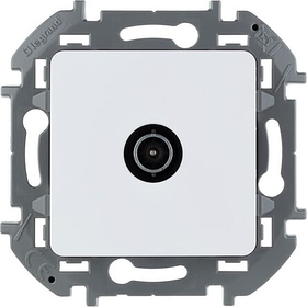 TV розетка белая механизм Inspiria