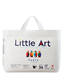 Little Art Детские трусики-подгузники, размер XXL,свыше 15 кг, 36шт.