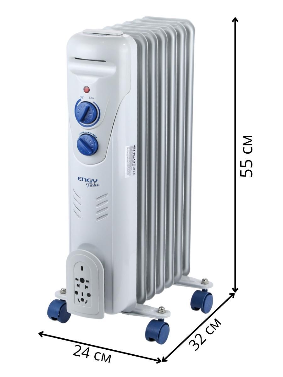 Масляный радиатор ENGY EN-2307 Fusion 1500 Вт, 7 секций - фото 2 - id-p103684695