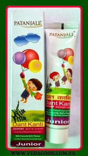 Зубная паста Дант Канти для детей, Патанджали (Dant Kanti Patanjali), 100 гр - фото 1 - id-p103686484