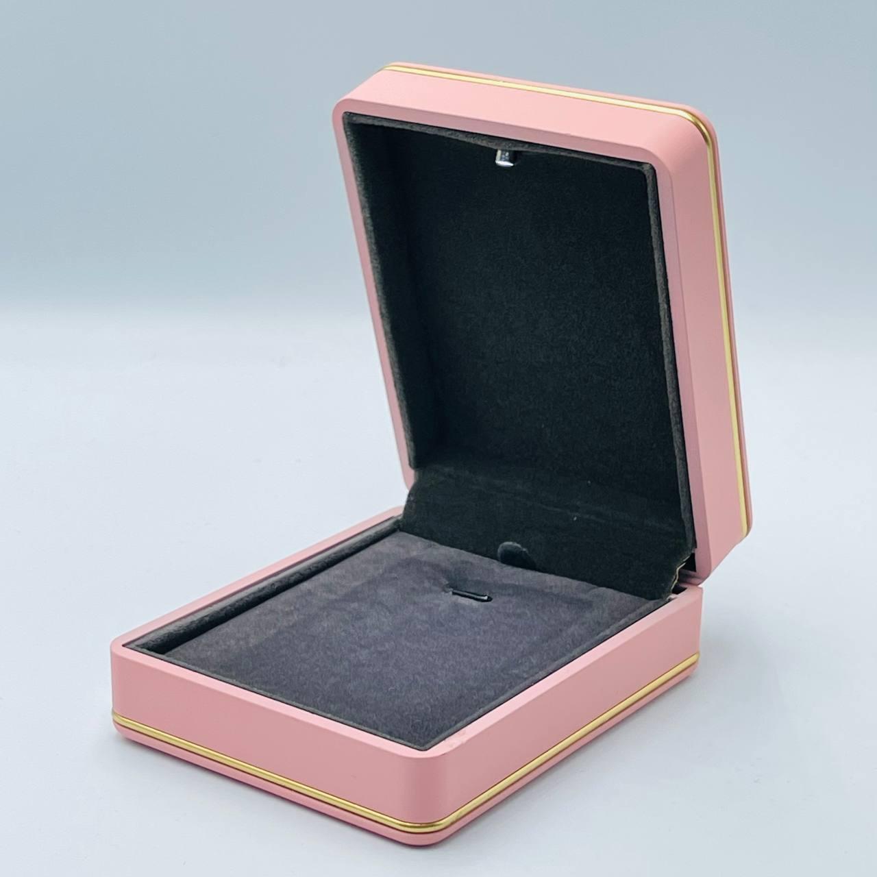 Ювелирная коробочка розовая(окантовка под кулон)19375-54 - фото 2 - id-p103686844