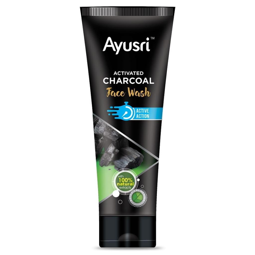 Гель для умывания лица с Бамбуковым углем (Charoal Face Wash AYUSRI), 50 мл