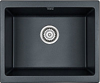 Мойка кухонная Paulmark Gera PM205546-BLM черный металлик