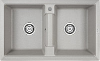 Мойка кухонная Paulmark Zwilling PM238150-GR серая