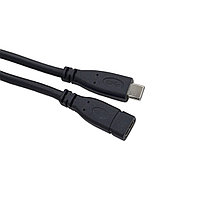 Кабель USB TypeC M - USB TypeC F, 0,5м