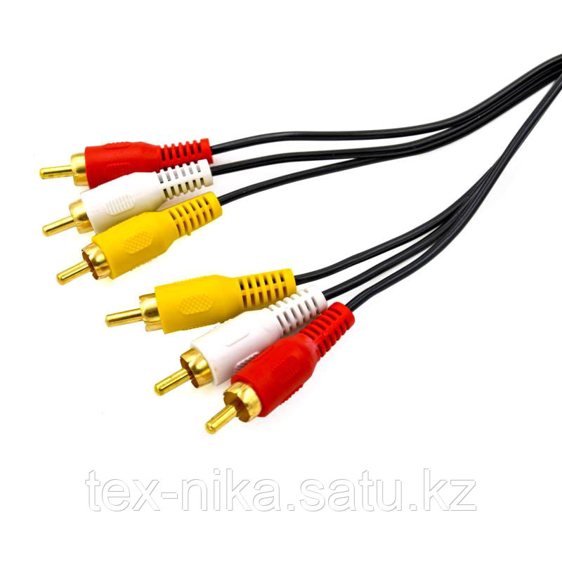 Кабель 3RCA M - 3RCA M, 3 м