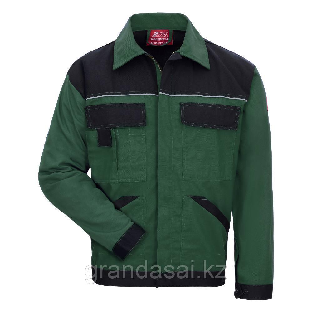 NITRAS 7554 рабочая куртка, цвет зеленый/черный