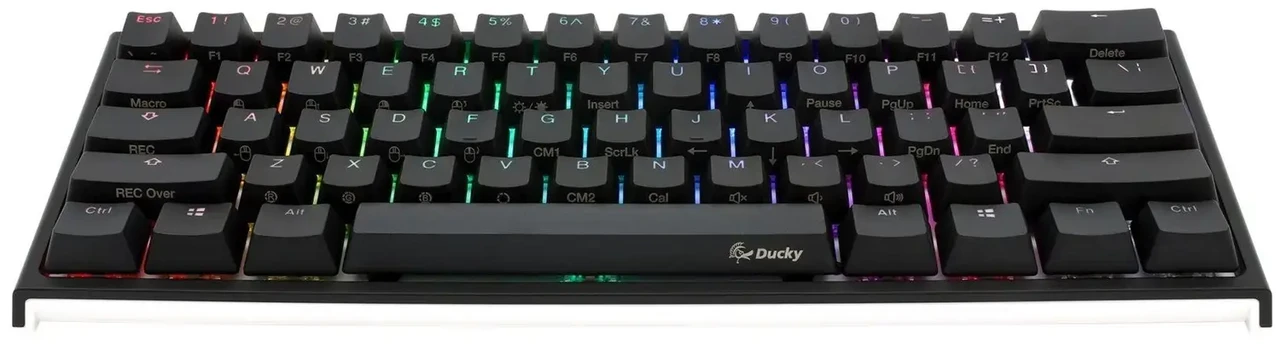 Игровая клавиатура Ducky One 2 Mini, Cherry Blue Black-White - фото 3 - id-p103697577
