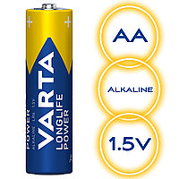 Батарейка щелочная VARTA High Energy Longlife Power AA/LR6, 1шт