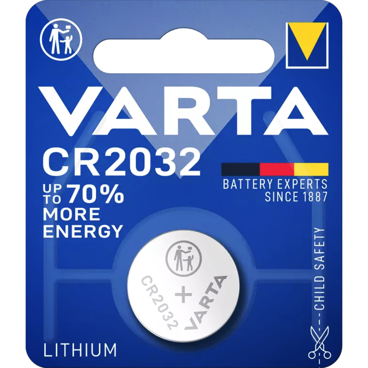 Батарейка литиевая VARTA CR 2032 3V - фото 1 - id-p86363205