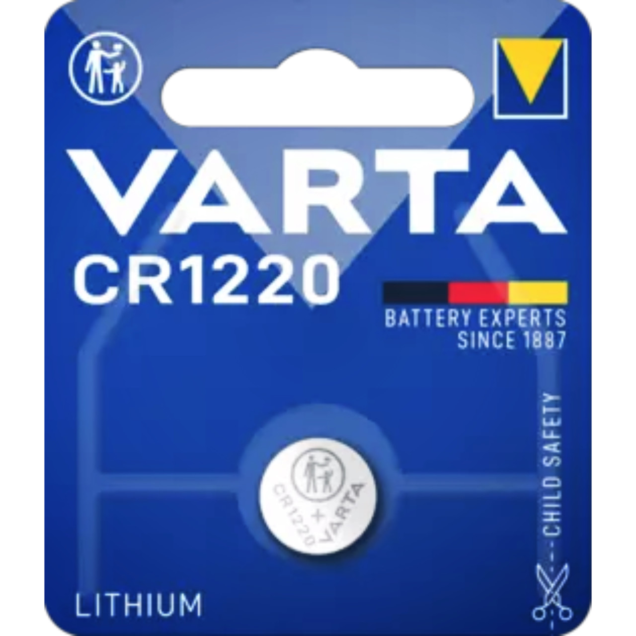 Батарейкa литиевая VARTA CR 1220 3V