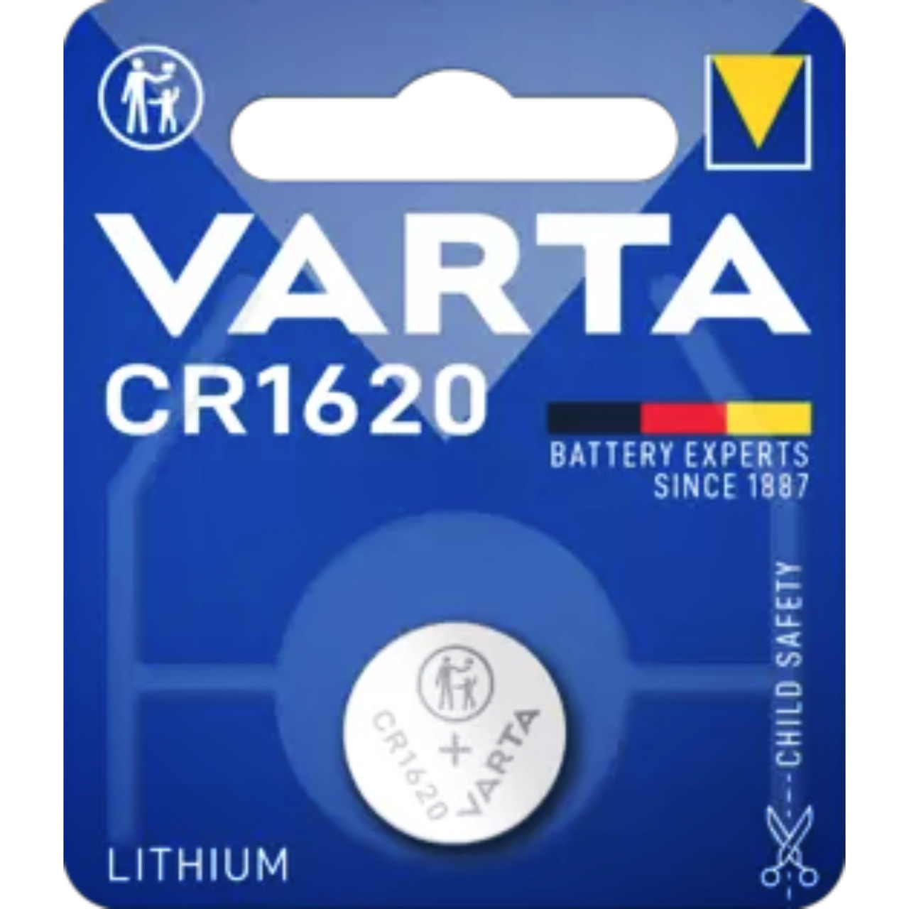 Батарейка литиевая VARTA CR 1620 3V