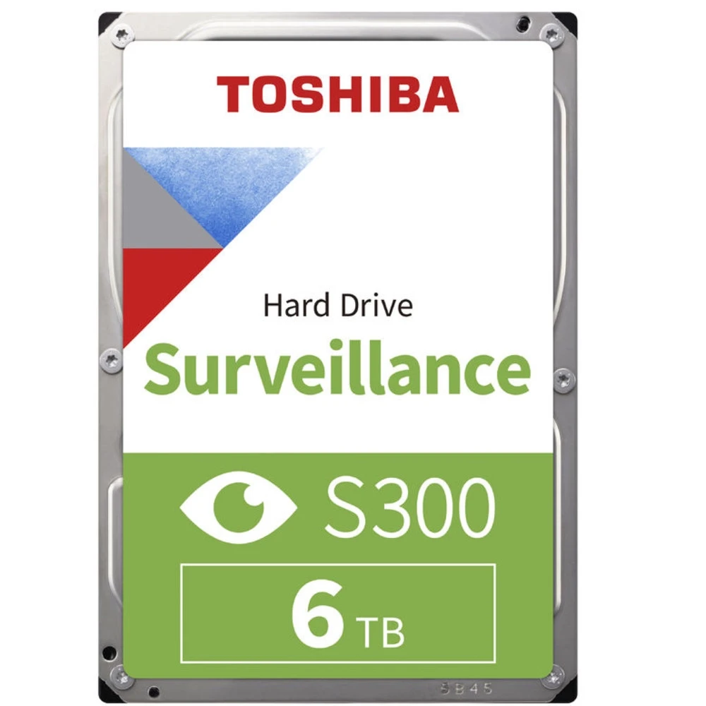 Жесткий диск HDD 6Tb TOSHIBA S300 Surveillance HDWT860UZSVA
