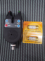 Сигнализатор электронный для подставки на батарейке 23А 12V 2шт черный пластик 1053 Китай
