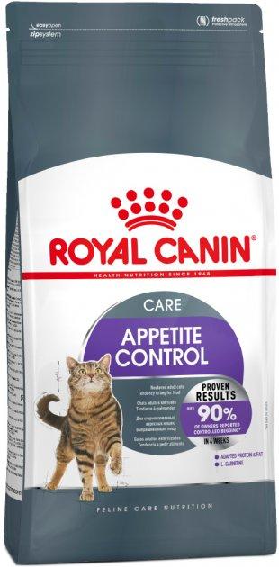 Royal Canin Appetite Control Care 400г Сухой корм для взрослых стерилизованных кошек, для сдерживания аппетита - фото 1 - id-p9990412