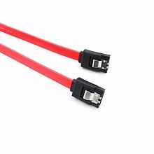 Шлейф SATA 2.0, с креплением