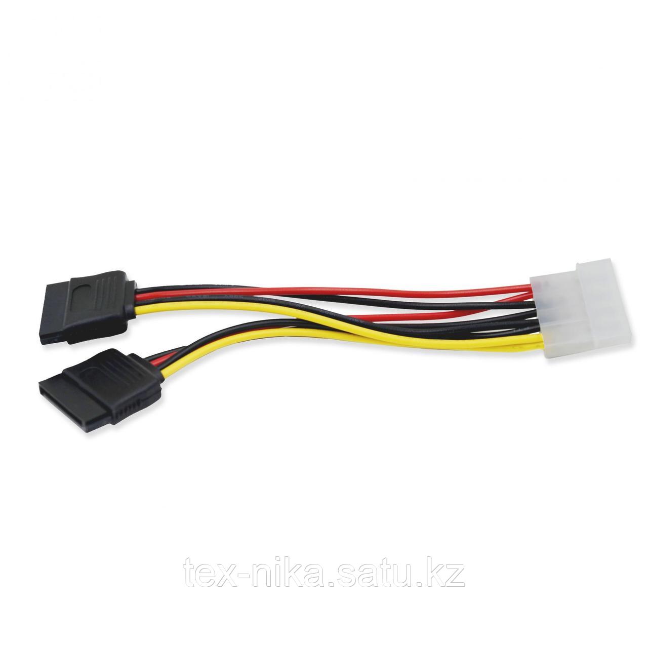 Кабель переходник Molex M - SATA M x2