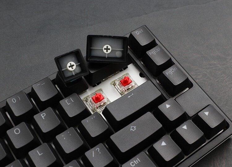Клавиатура Ducky One 2 SF, Cherry Speed Silver Black-White