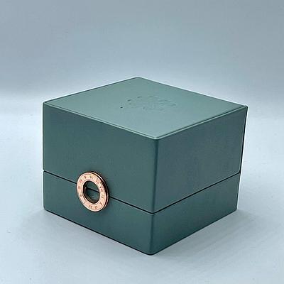 Ювелирная коробочка зеленая для кольца 19375-76