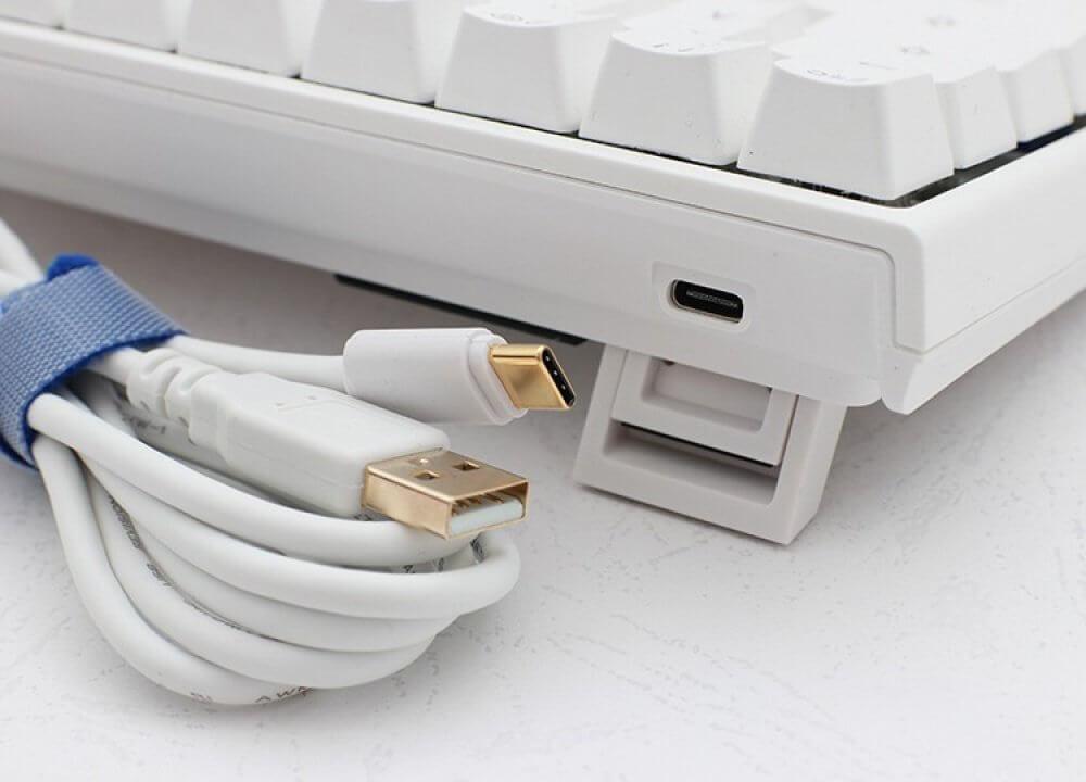 Клавиатура Ducky One 2 SF, Cherry Speed Silver White