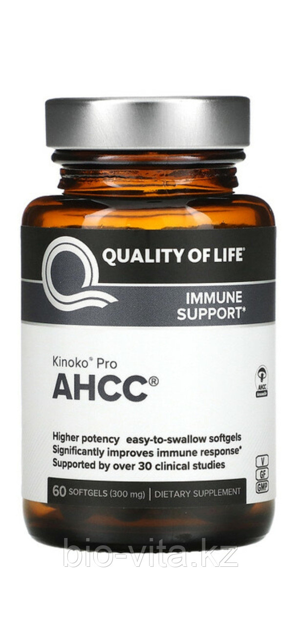 AHCC  стимулятор иммунитета 60 капсул.