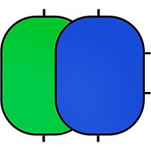 E-Image Раскладной фон Хромакей зеленый/синий 150*200см collapsible