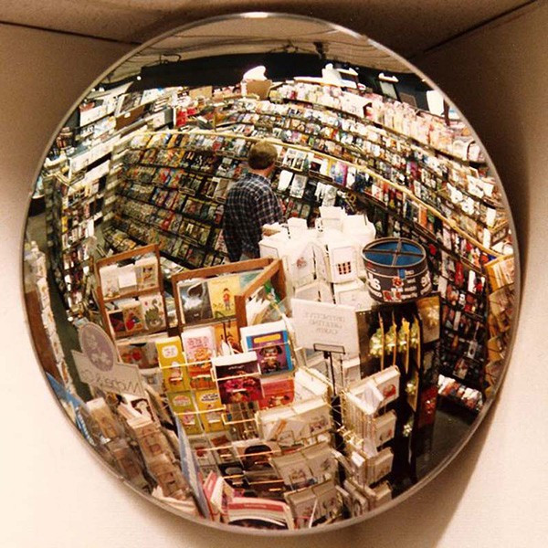Зеркало сферическое круглое обзорное для помещений