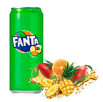 Fanta Fruit Punch Фруктовый Пунш 325 ml Тайланд  (24 шт-упак)