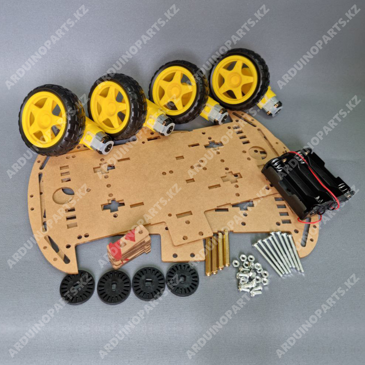 Шасси 4WD для Arduino робота - фото 2 - id-p103720840