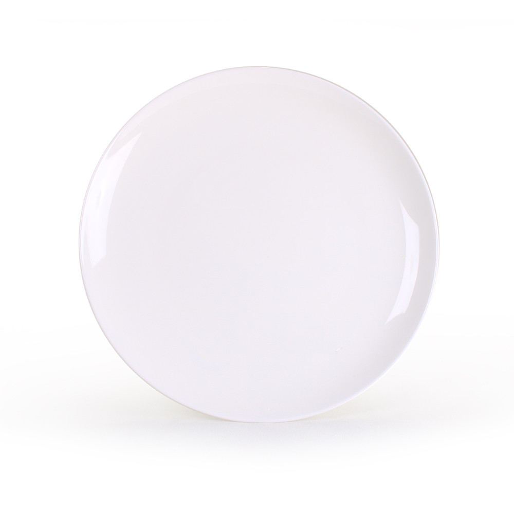 Костяной фарфор АККУ тарелка 21 см шар  (48)