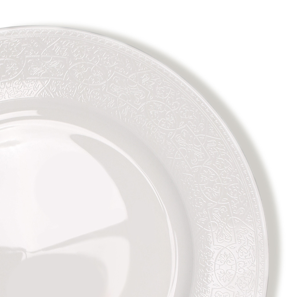 Костяной фарфор АККУ Амалия тарелка закусочная 20,7 см (48) - фото 2 - id-p103721872