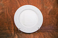 Костяной фарфор АККУ Дионис-Грей тарелка закусочная 20,5 см (48)